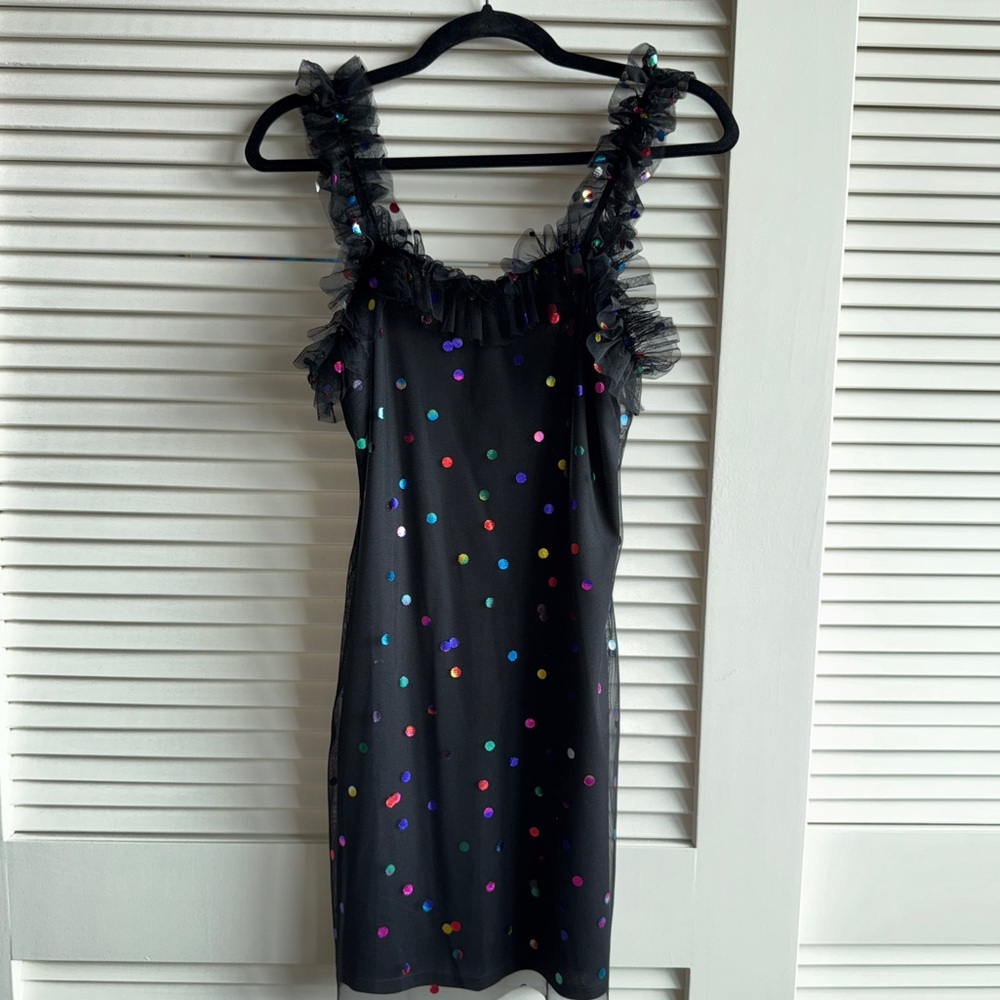 Staud party dress.   Brand new never worn, super cute mini size s